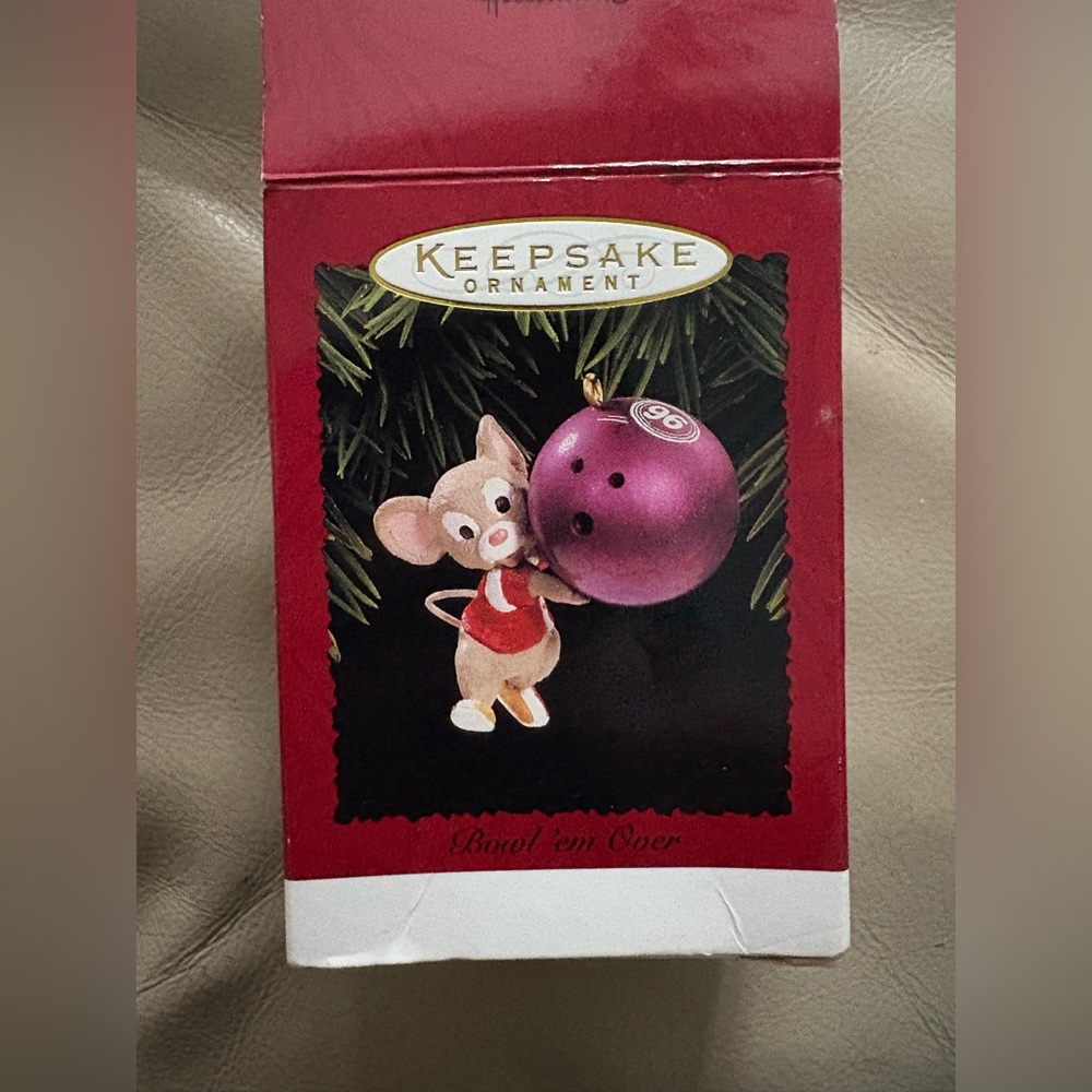 Hallmark Keepsake "Bowl 'em Over" Christmas ornament